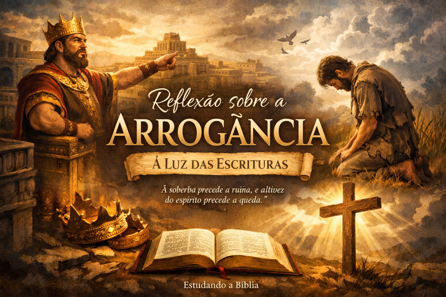 Mensagem diária. Tema: Arrogância.