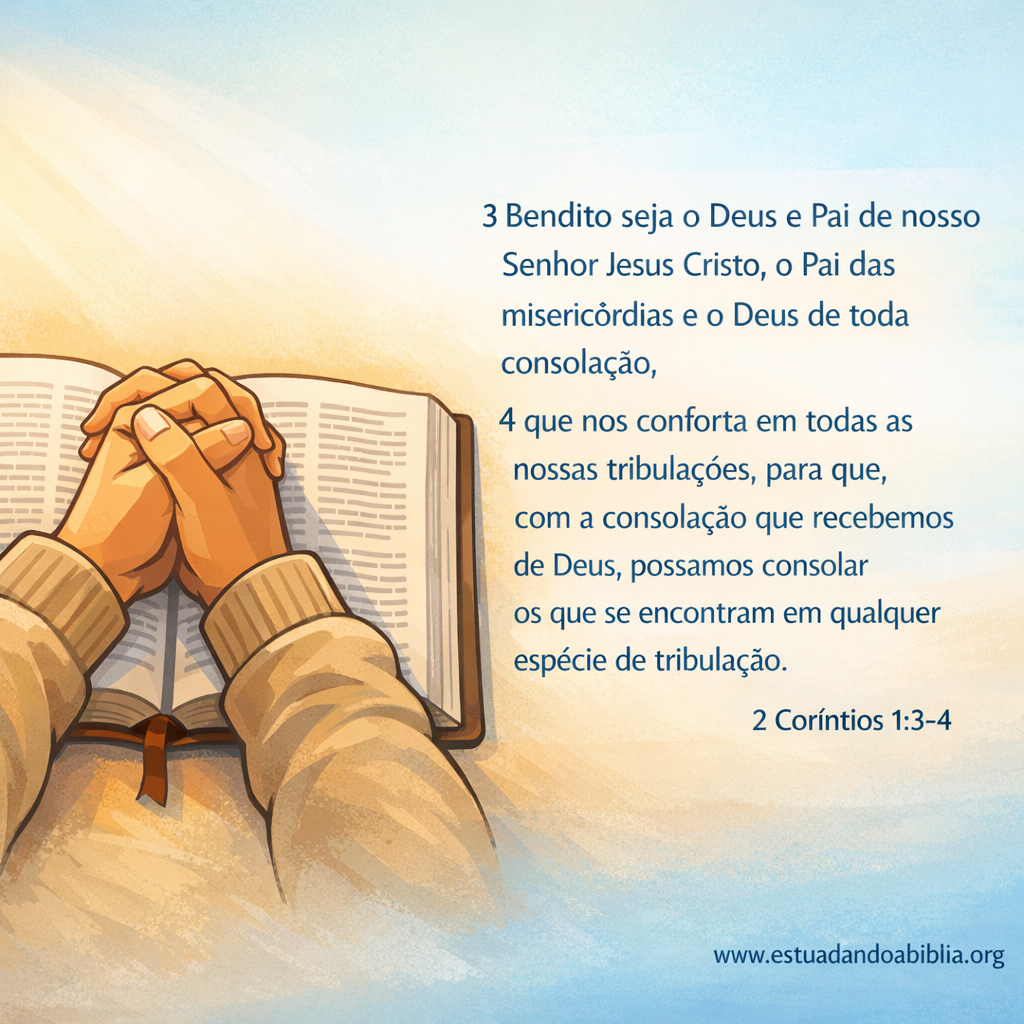 Versículo bíblico do dia – 2 Coríntios 1:3-4