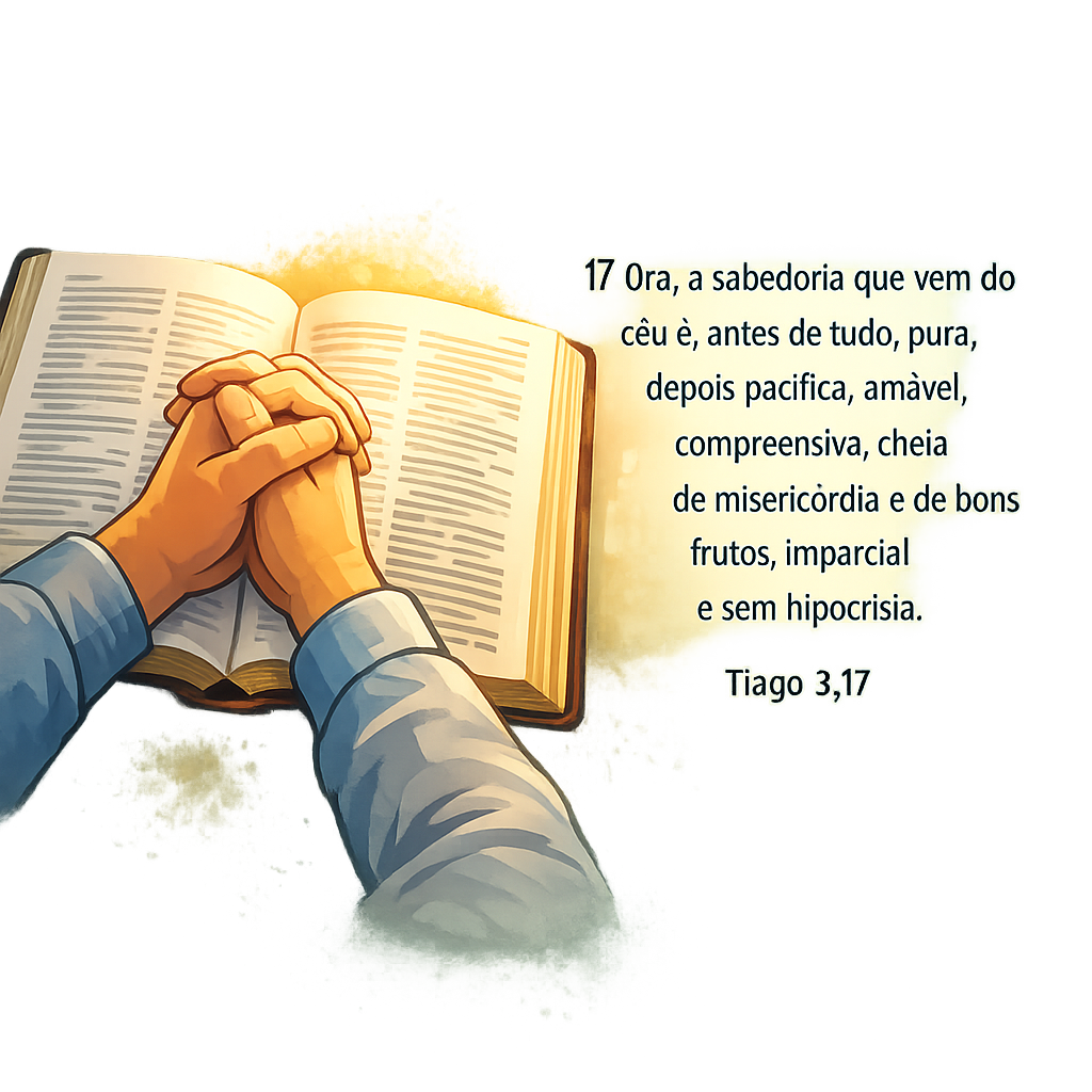 Versículo bíblico do dia – Tiago 3:17