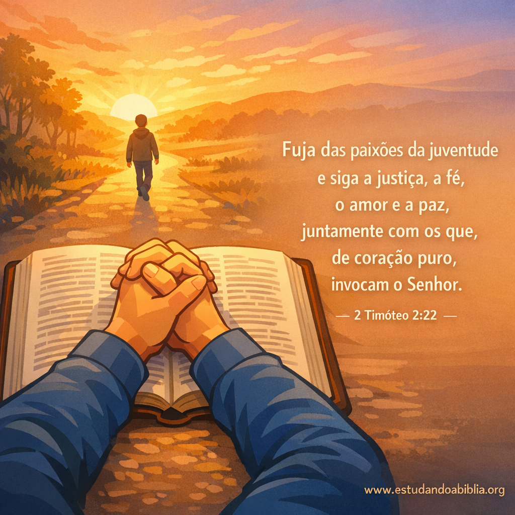 Versículo bíblico do dia – 2 Timóteo 2:22
