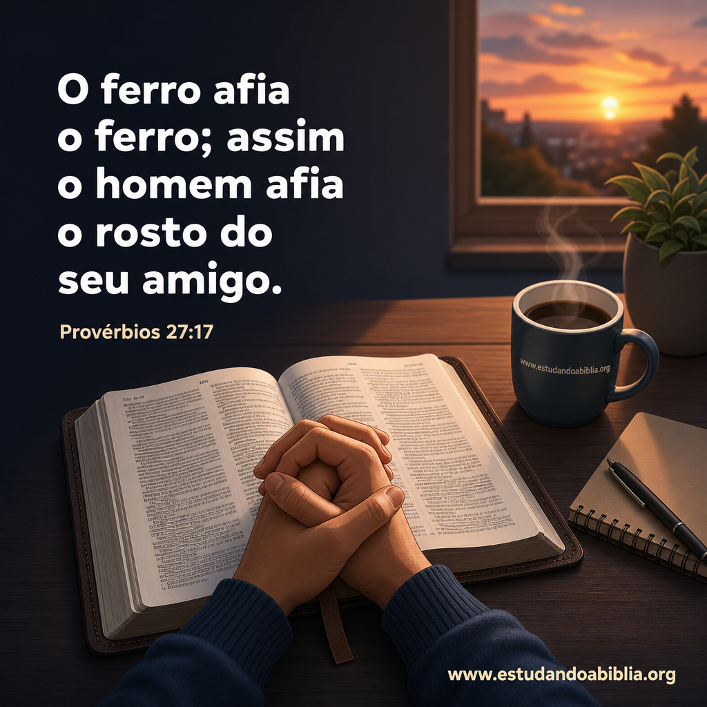 Versículo bíblico do dia – Provérbios 27:17
