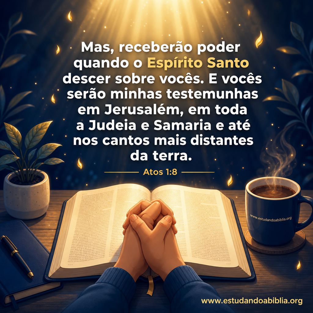 Versículo bíblico do dia – atos1-8-ara